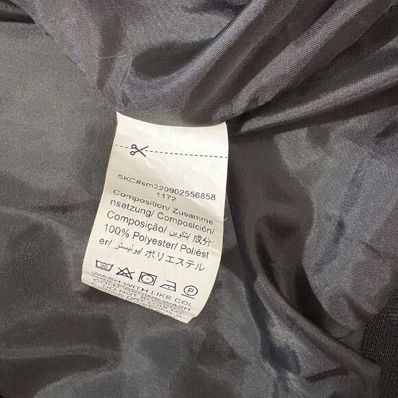 Daisy Mens Letterman Varsity Jacket Size Large Black and White Casual - Picture 5 of 10